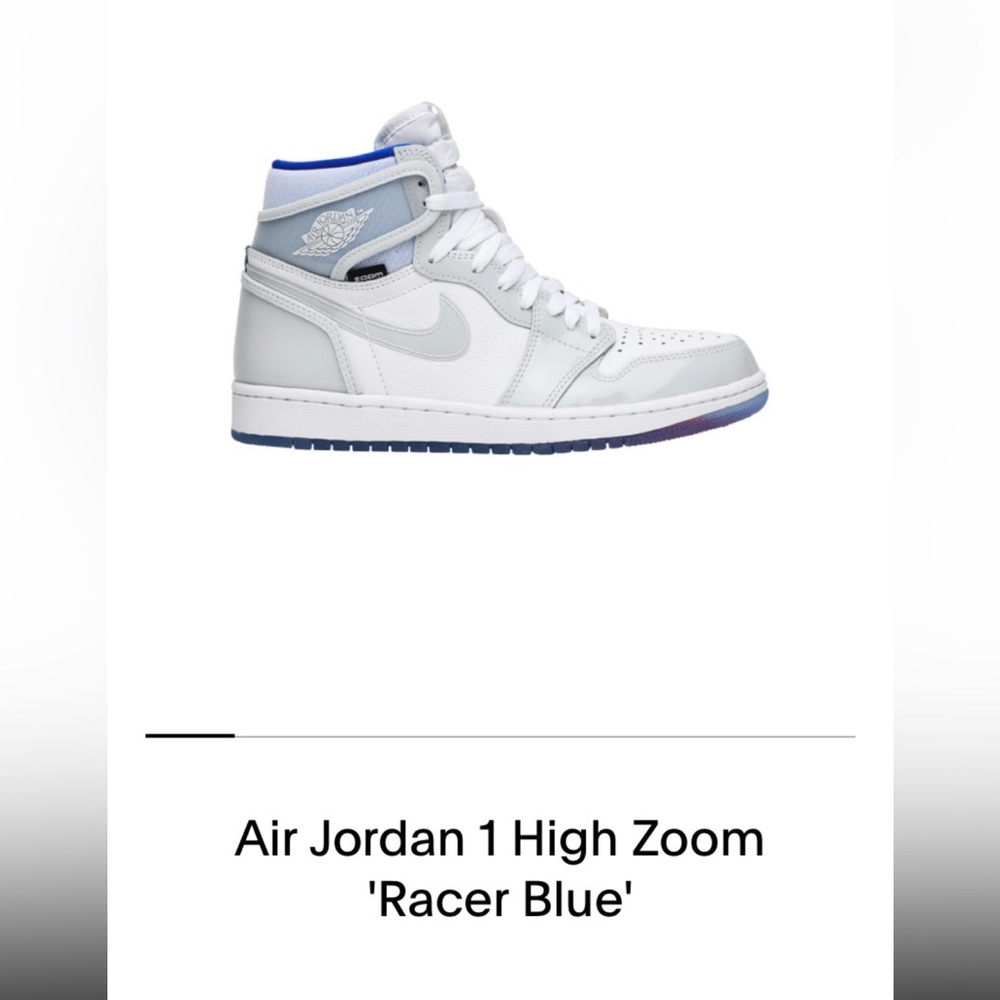 Racer Blue Jordans - Size 9.5